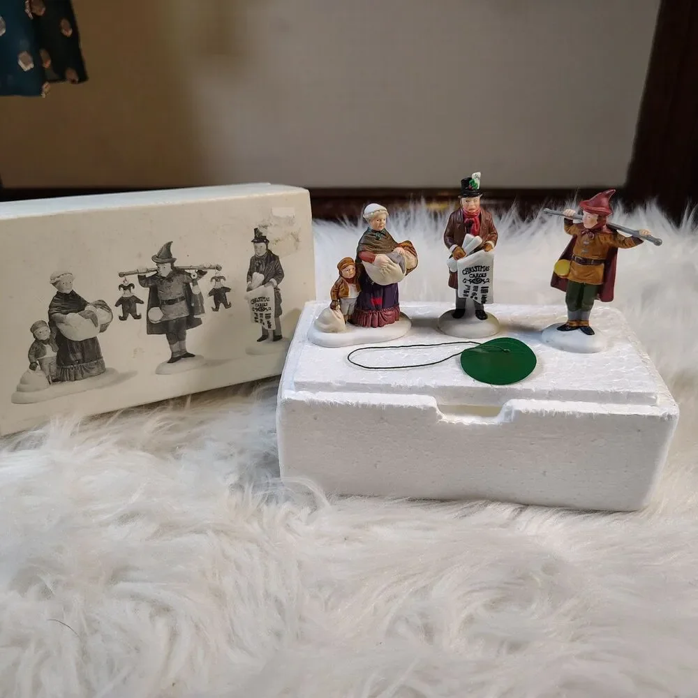 Dept. 56 Heritage Village Portobello Road Peddlers Set Of 3 5828-9 P
